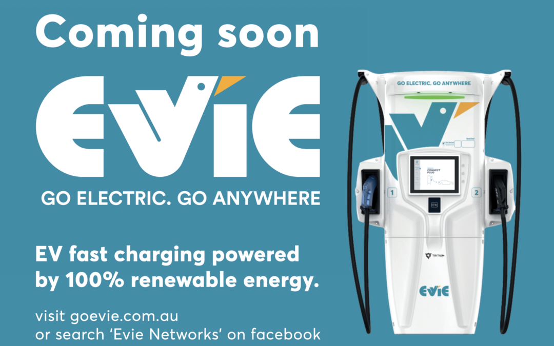 Evie Electric Vehicle Chargers Coming to Paralowie Village!